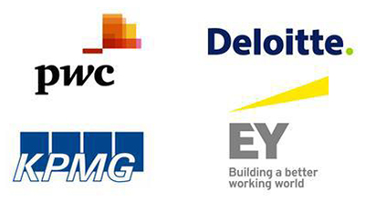 Big Four Accounting Firm Logos