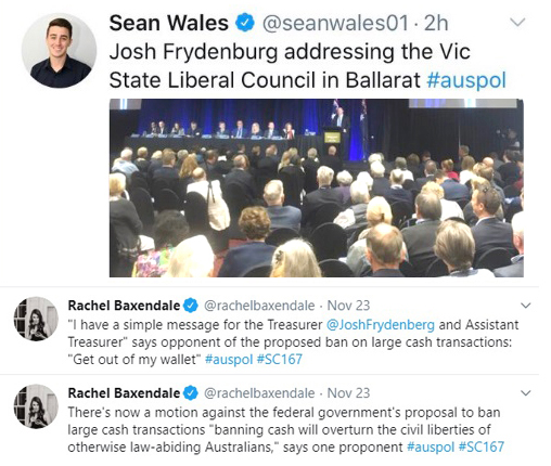 Victoria State Council meeting